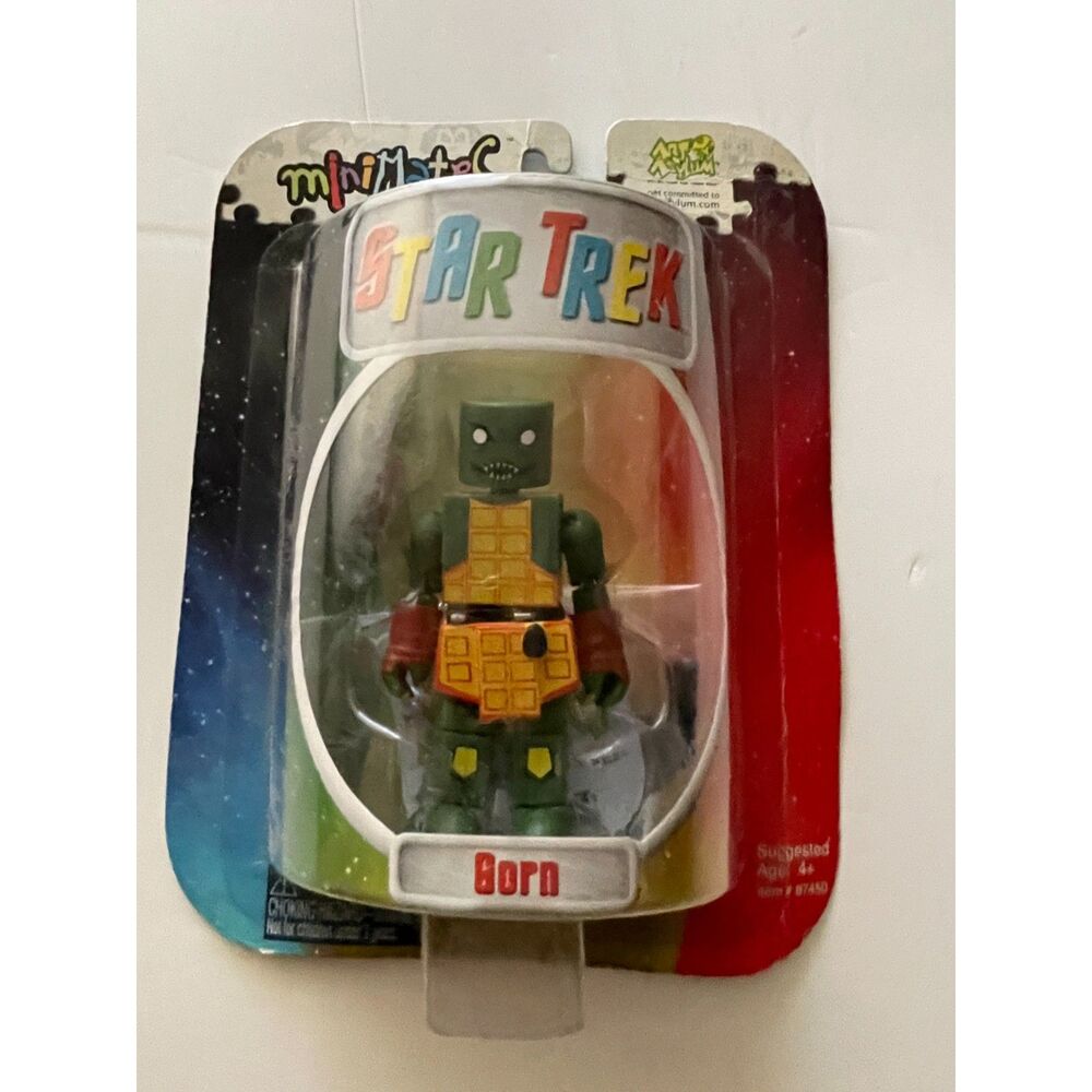 Captain Gorn Mini Figurine The Original Series Star Trek MiniMates 2003 Vintage
